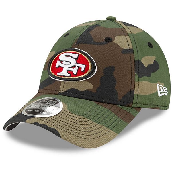 KTZ San Francisco 49ers Camo 9fifty Snapback Cap In Green