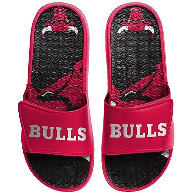 Youth FOCO Chicago Bulls Gel Slide Sandals
