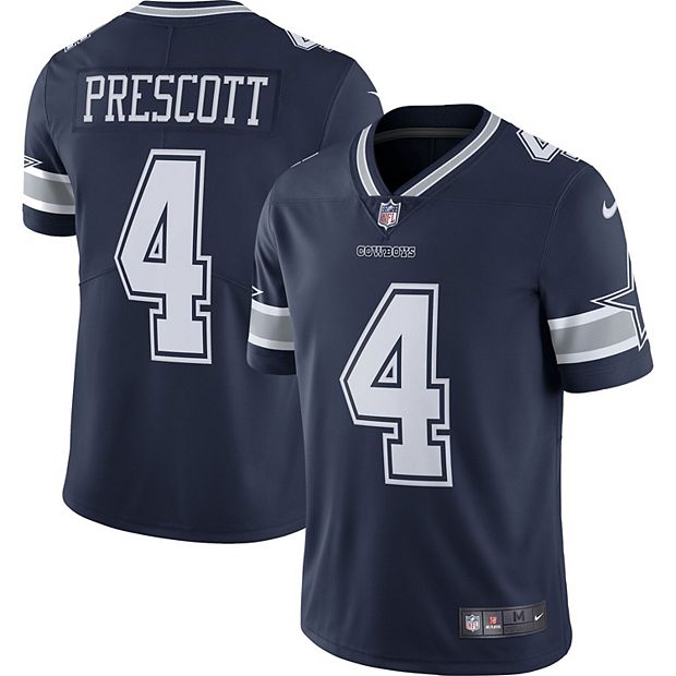 Men's Dallas Cowboys Dak Prescott Nike White Vapor Limited Player