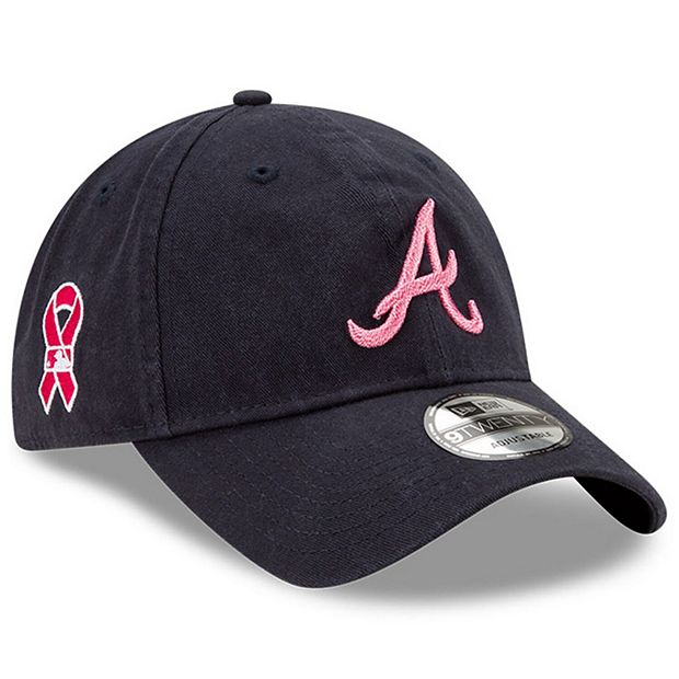 Men's New Era Navy Atlanta Braves 2021 Mother's Day 9TWENTY Adjustable Hat