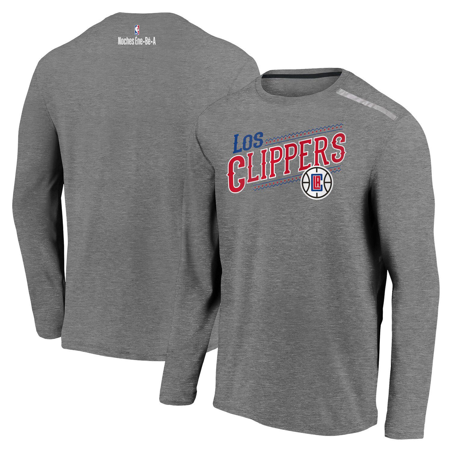 47 White La Clippers 2021/22 City Edition Call Up Parkway Long Sleeve T-Shirt