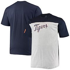 Detroit Tigers Iconic Speckled Ringer T-Shirt - Mens