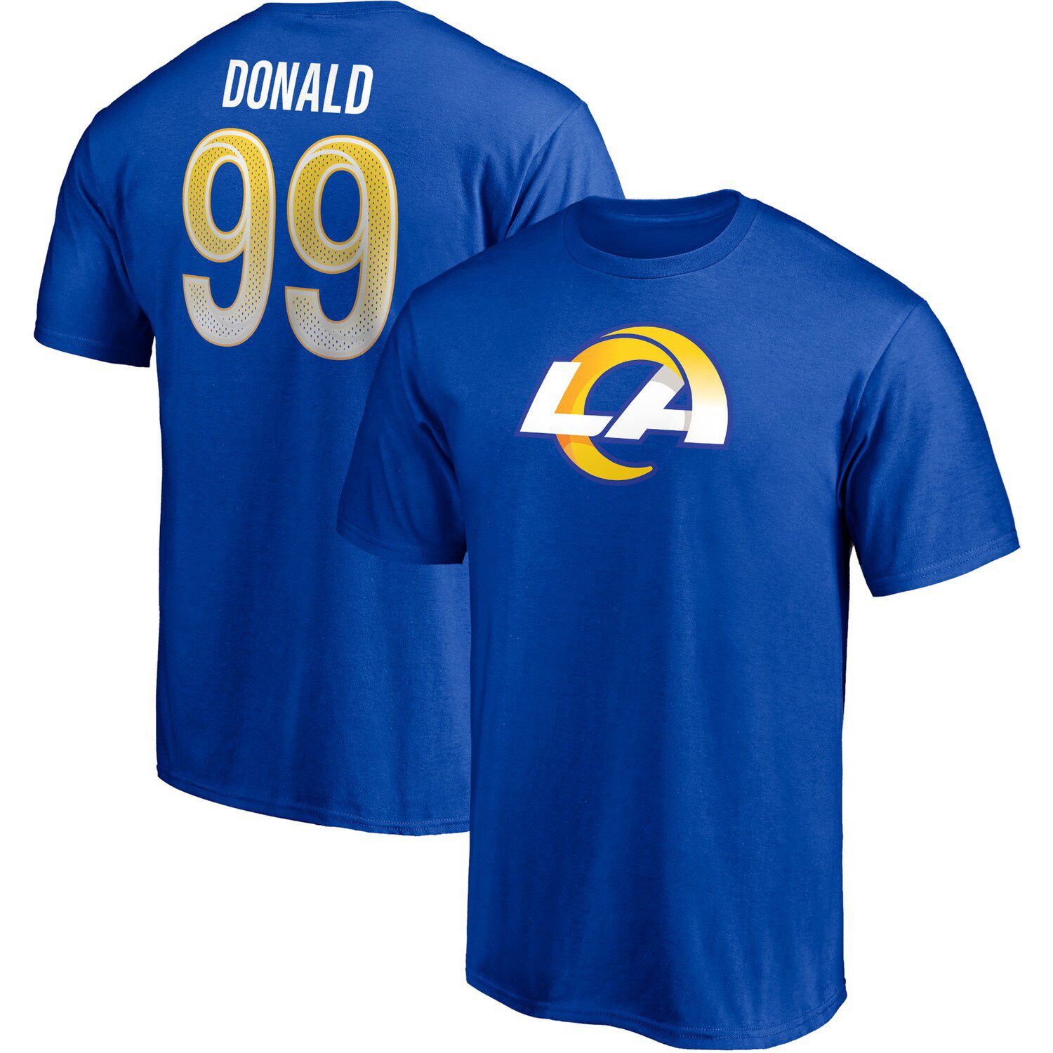 Men's Nike Aaron Donald Olive Los Angeles Rams 2022 Salute To Service Name  & Number T-Shirt