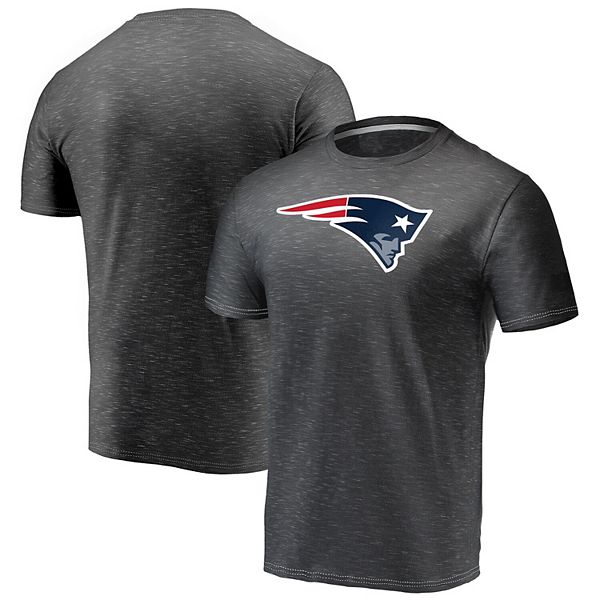 Men's Fanatics Branded Charcoal New England Patriots Primary Logo Space ...