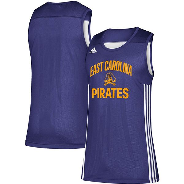 Men's adidas Purple/White ECU Pirates Reversible Jersey