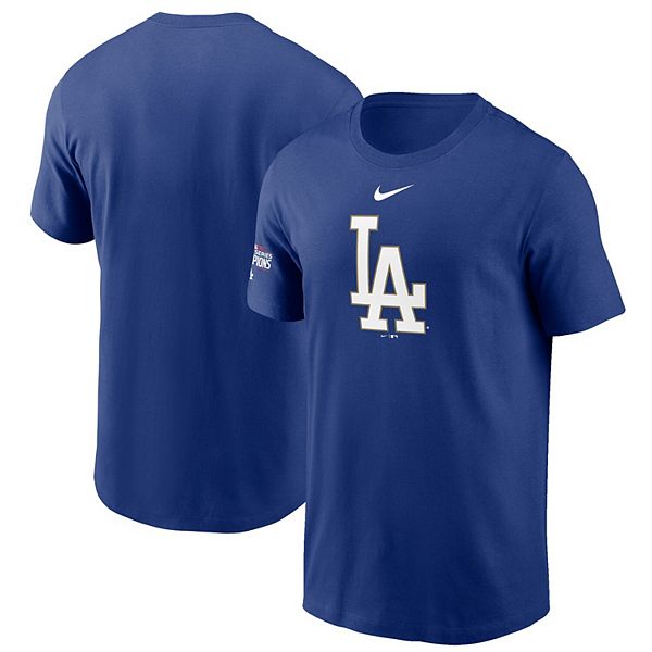 Men's Nike Royal Los Angeles Dodgers 2021 Gold Program Logo T
