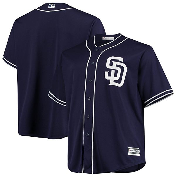 Authentic Majestic SIZE 52 2XL, SAN DIEGO PADRES GRAY, COOL BASE, Jersey