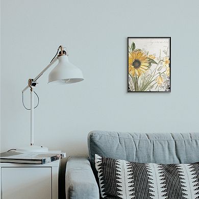 Stupell Home Decor Sunflower Canvas Wall Art