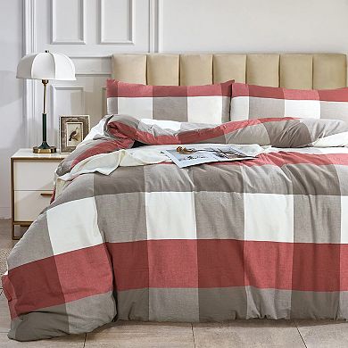 Serenta Buffalo Washed Cotton Duvet Cover Set