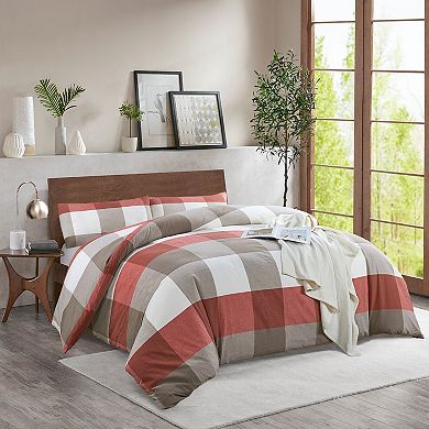 Serenta Buffalo Washed Cotton Duvet Cover Set