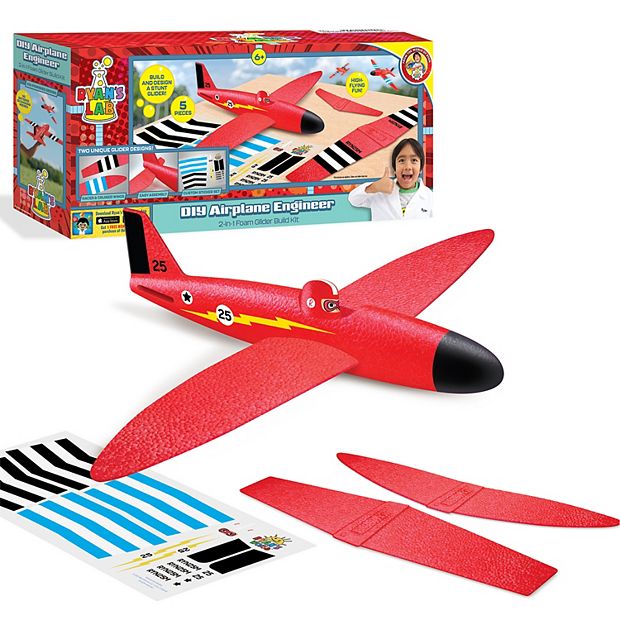 Ryan s World Red Titan DIY Assembly Toy Airplane