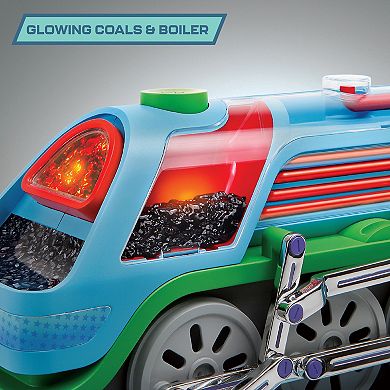 Ryan's World Ryan's DIY Assembly Mechanical Steam Engine Locomotive Train