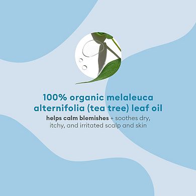  B. Well Organic + Australian 100% Tea Tree Skin & Scalp Oil