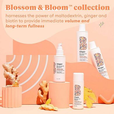 Blossom & Bloom Ginseng + Biotin Hair Volumizing Shampoo