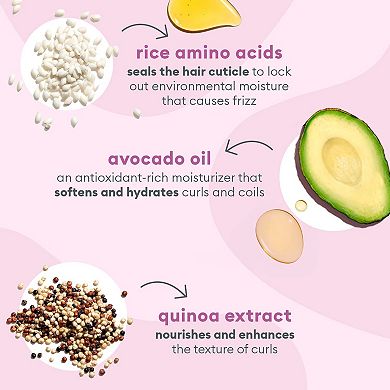 Curl Charisma Rice Amino + Avocado LeaveIn Defining Cream