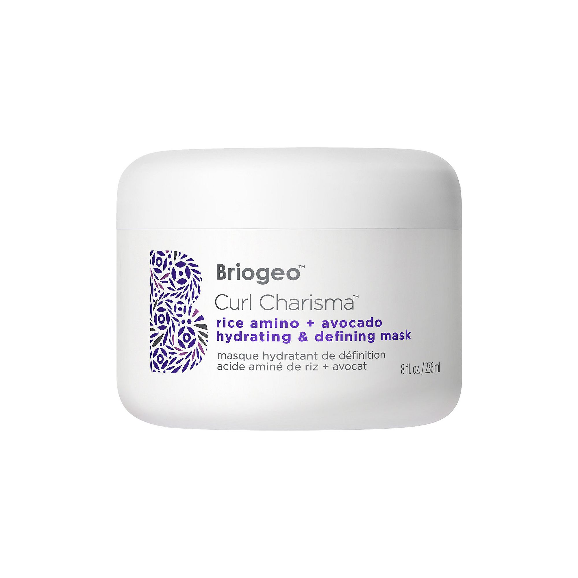 Briogeo Curl Charisma Rice Amino + Avocado Hydrating & Defining Hair Mask, 