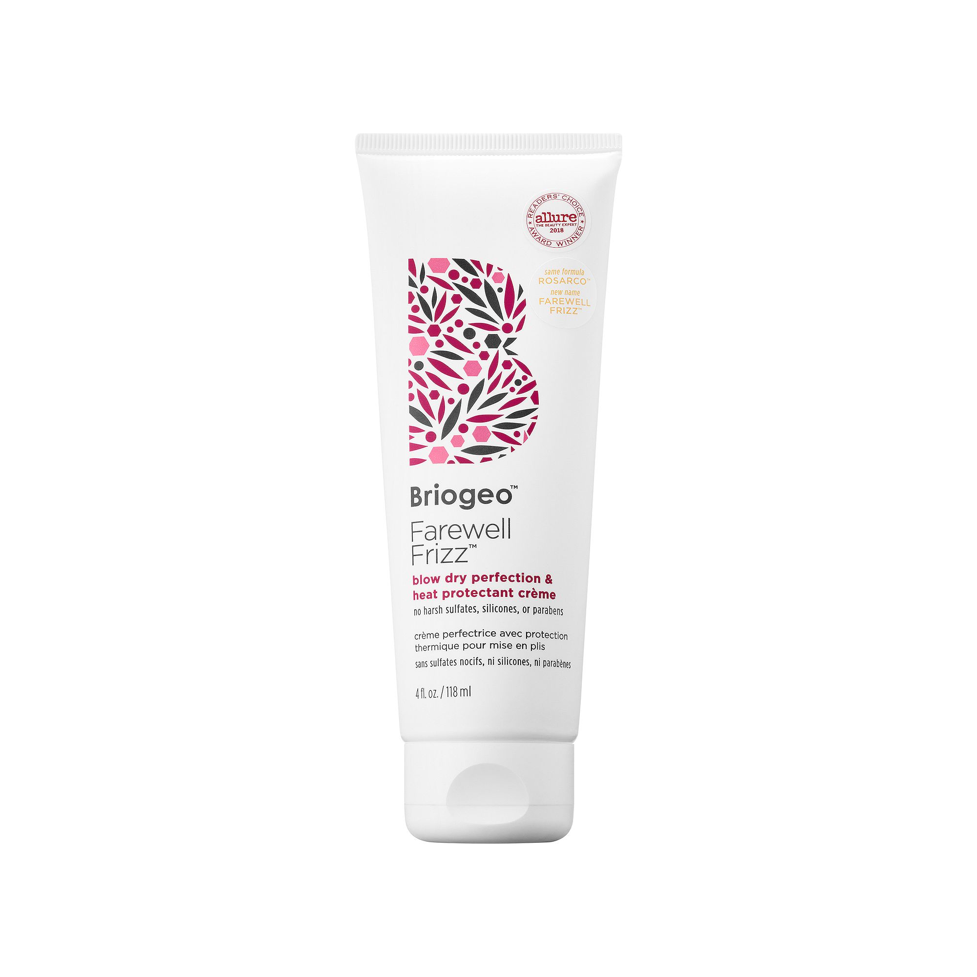 Briogeo Farewell Frizz Blow Dry Perfection Heat Protectant Cream, Size: 4 F