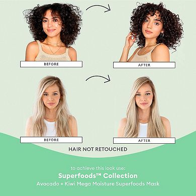 Superfoods Avocado + Kiwi Mega Moisture Hair Mask