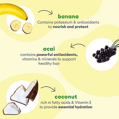 Superfoods Banana + Coconut Nourishing Shampoo