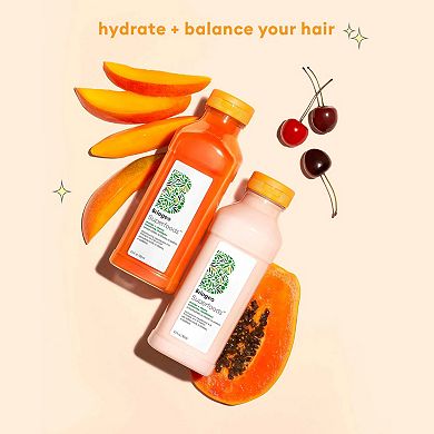 Superfoods Mango + Cherry Balancing Shampoo + Conditioner Duo for Oil Control