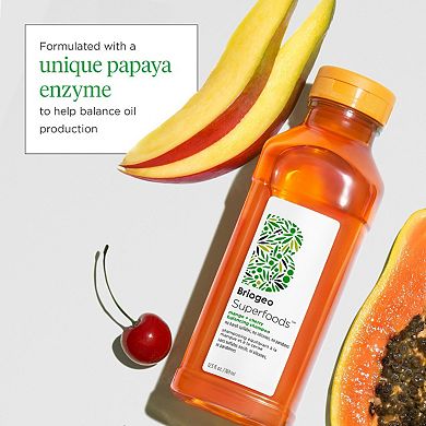 Superfoods Mango + Cherry Oil Control & Balancing Shampoo