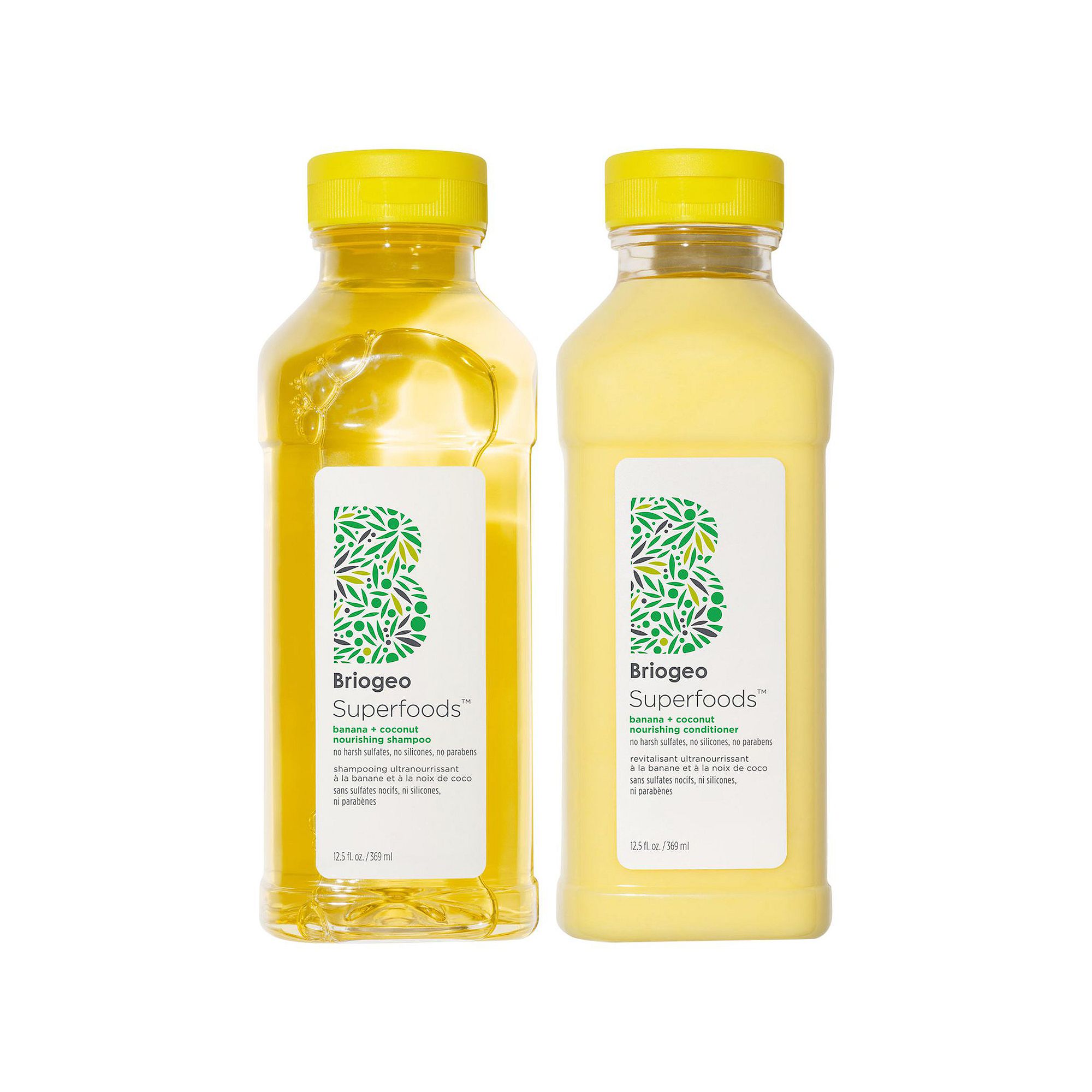 Briogeo Superfoods Banana + Coconut Nourishing Shampoo + Conditioner Duo fo