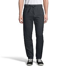 Hanes Essentials Sweatpants, Men's Cotton Jersey Pants with Pockets, 33”