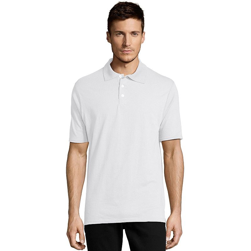 Kohls mens clearance white polo shirts