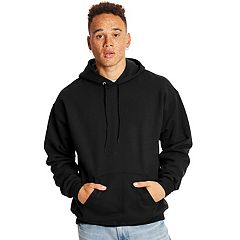 Mens Black Hoodies Sweatshirts Casual Tops Clothing Kohl s