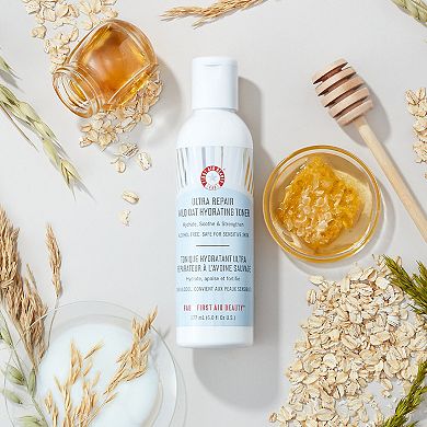 Hydrating Toner with Squalane + Oats 