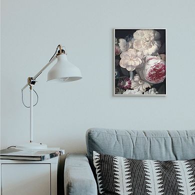 Stupell Home Decor Blushing Floral Petals Enchanting Plaque Wall Art