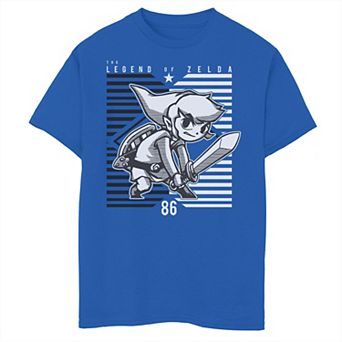 Boys 6-20 Nintendo Zelda The Legend Diamond & Stripes Graphic Tee