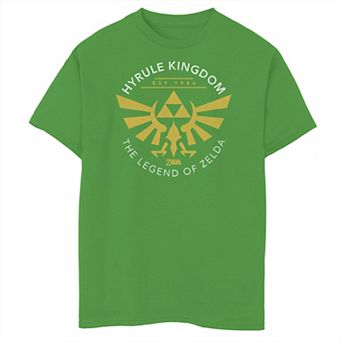 Boys 8-20 Zelda Hyrule Kingdom Established 1986 Graphic Tee
