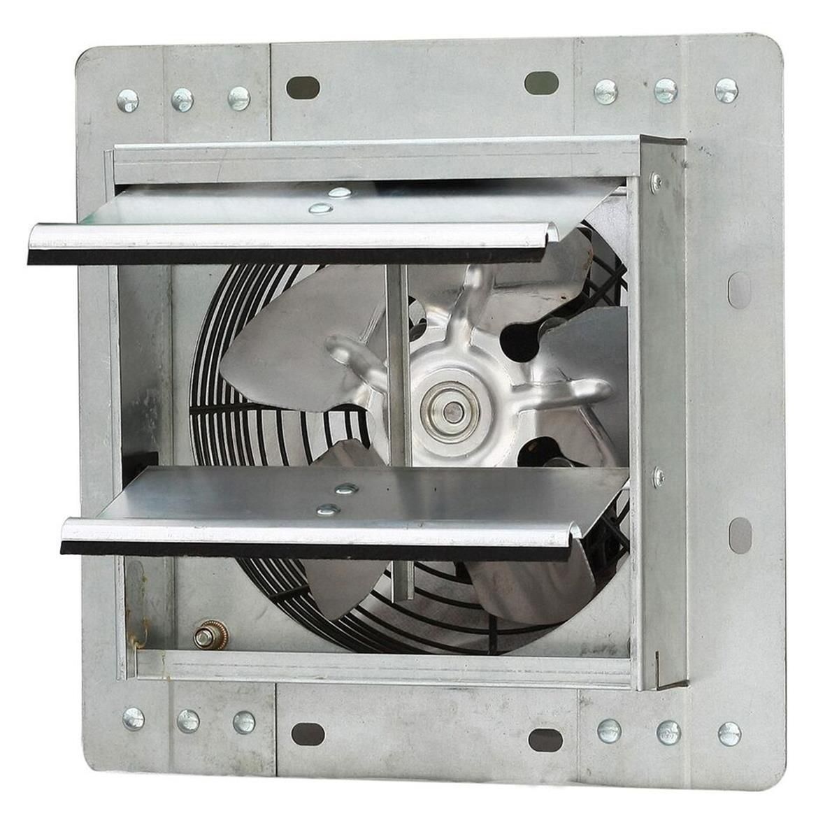 Image for Doctor D Dr. Heater USA ILG8SF7V 7 in. ILiving Speed Shutter Exhaust Fan Crawl Space Ventilator - Wall Mounted, Silver at Kohl's.