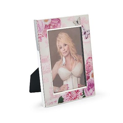 Dolly Parton 4" x 6" Butterfly Enamel Frame