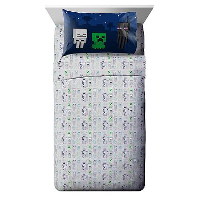 Minecraft Sheet Set with Pillowcases