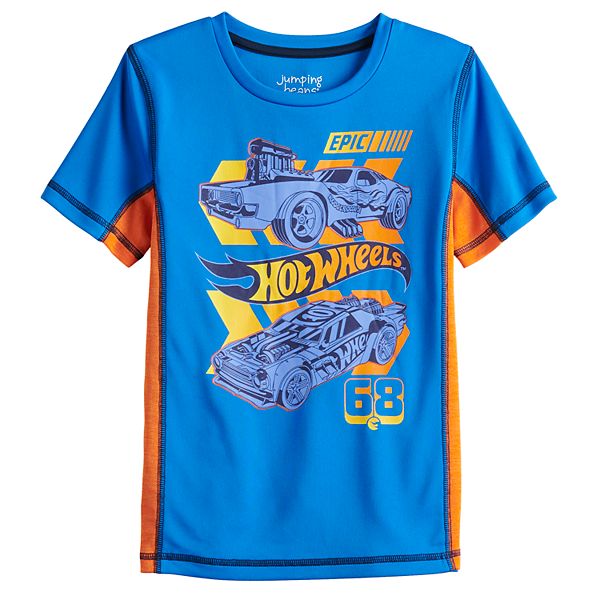 Boys 4-12 Jumping Beans® Hot Wheels Active Tee