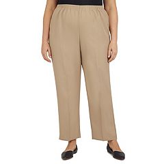 Plus Size Lands' End Sport Knit High-Waist Pull-On Pants