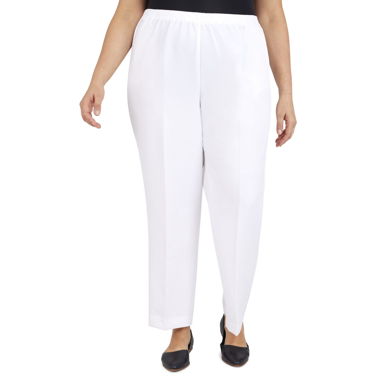 kohls white pants womens