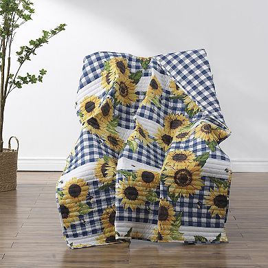 Barefoot Bungalow Sunflower Throw