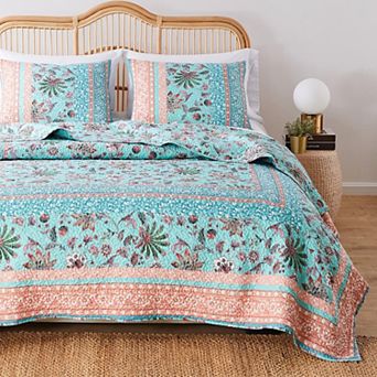 Barefoot Bungalow Audrey Quilt Set with Shams