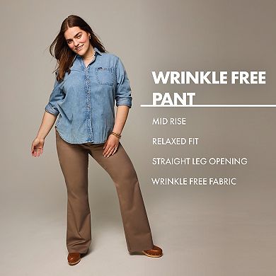 Plus Size Lee® Wrinkle-Free Pants