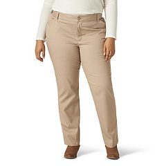 Women's plus size on sale skinny khaki pants