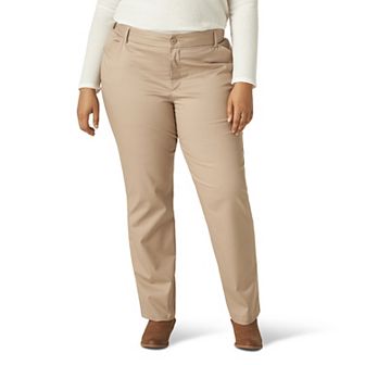 Plus Size Lee® Wrinkle-Free Pants