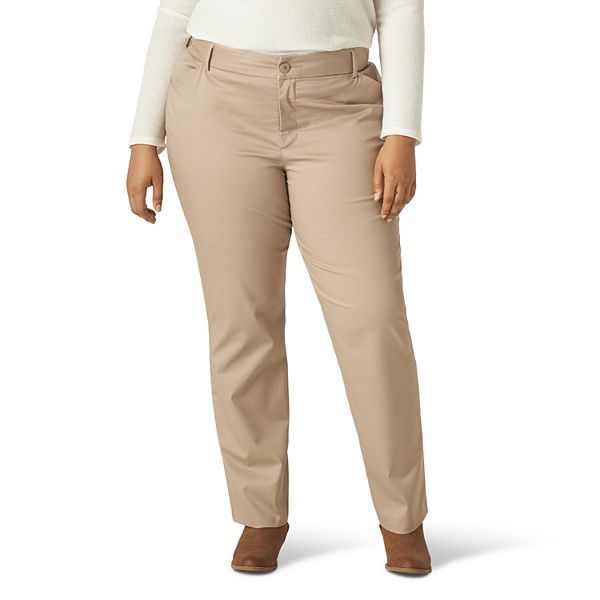 Plus Size Lee® Wrinkle-Free Pants