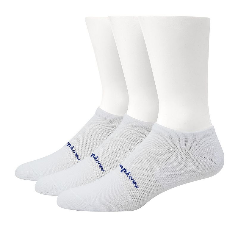 Mens Champion 3-pack Compression No-Show Sport Socks, Size: 6-12, Multicol