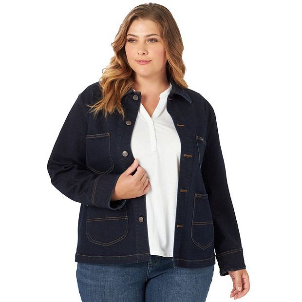 Kohls plus sale size jean jackets