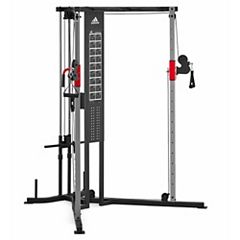 BalanceFrom Fitness Adjustable Strength Training Workout Station, Black