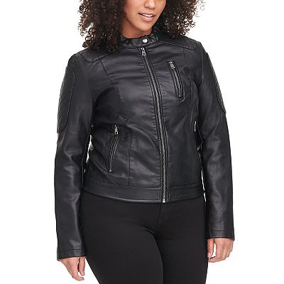 Kohl's levi's faux leather jacket on sale