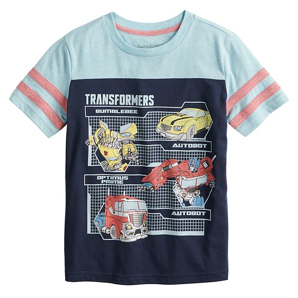 Boys 4-12 Jumping Beans® Transformers Striped Graphic Tee